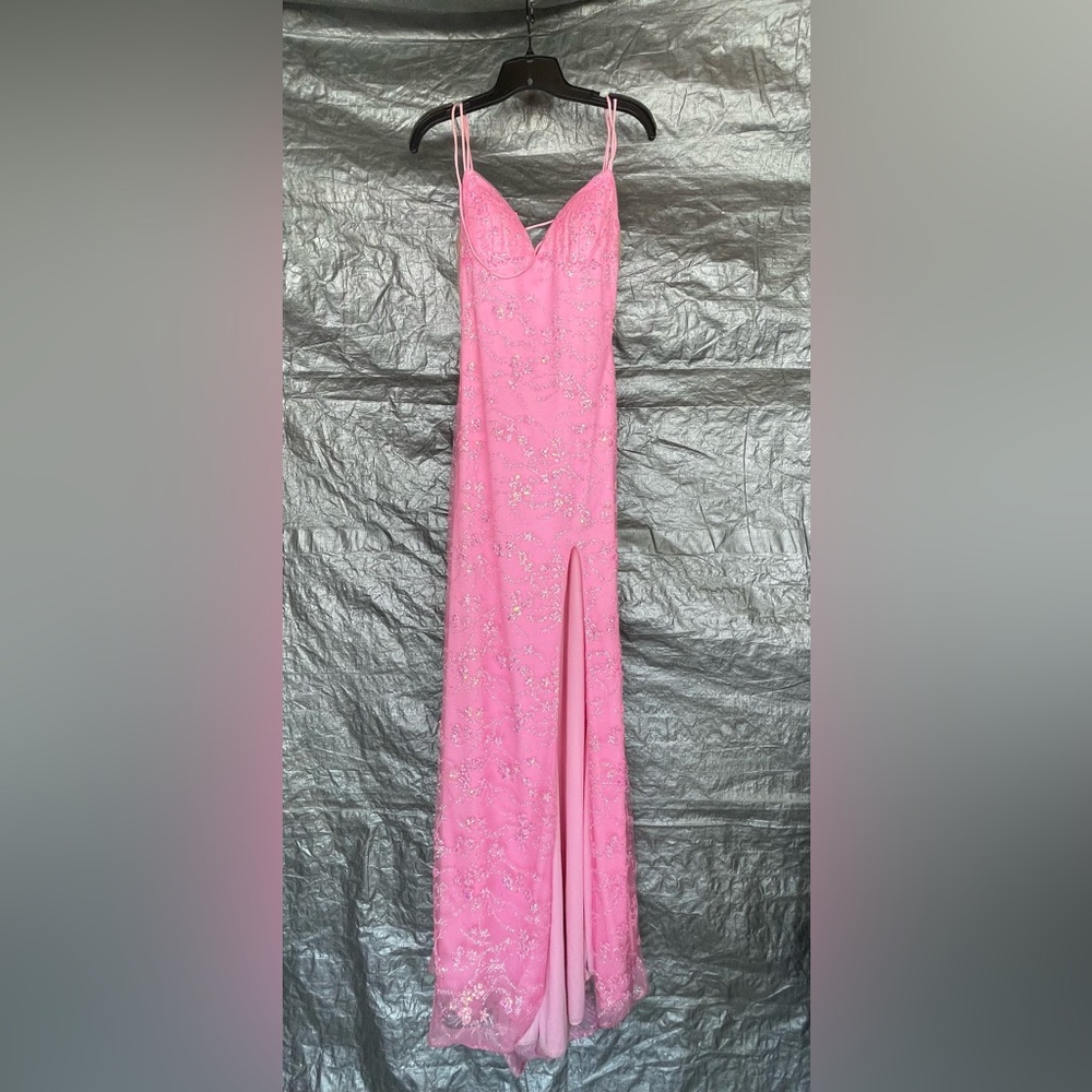 Amarra Style 888711 Barbie Pink Size 2 Dress